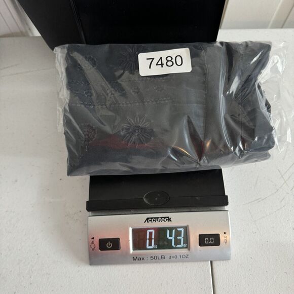 VTG Juicy Couture Y2K Silk Embroidered Sheer Top Size S/M Black Boho Whimsigoth - Picture 11 of 11